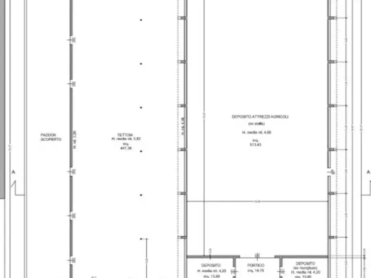 Magazzino in Via Viazza, San Prospero, {3} - Planimetria 1