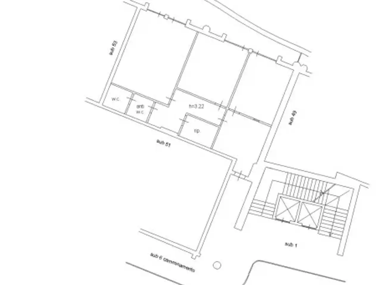 Ufficio in Viale Luigi Monaco 10x, Caltanissetta, {3} - Planimetria 1
