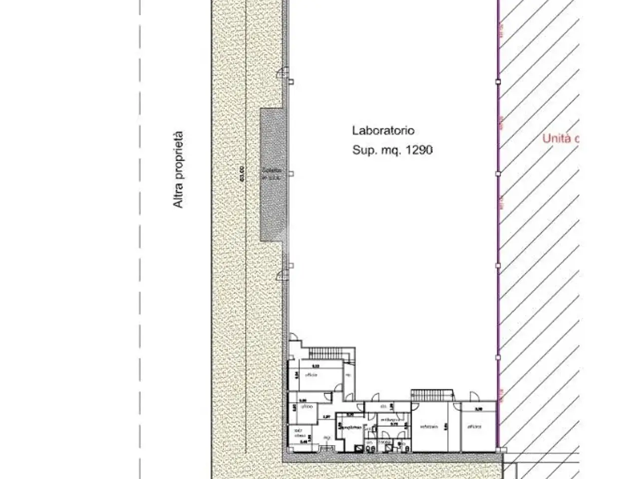 Capannone in Viale Africa 34, Pontedera, {3} - Planimetria 1
