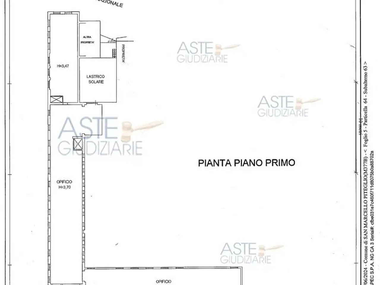 Fabbricato misto in Via Nazionale, San Marcello Piteglio Pt, Italia, San Marcello Piteglio, {3} - Planimetria 1