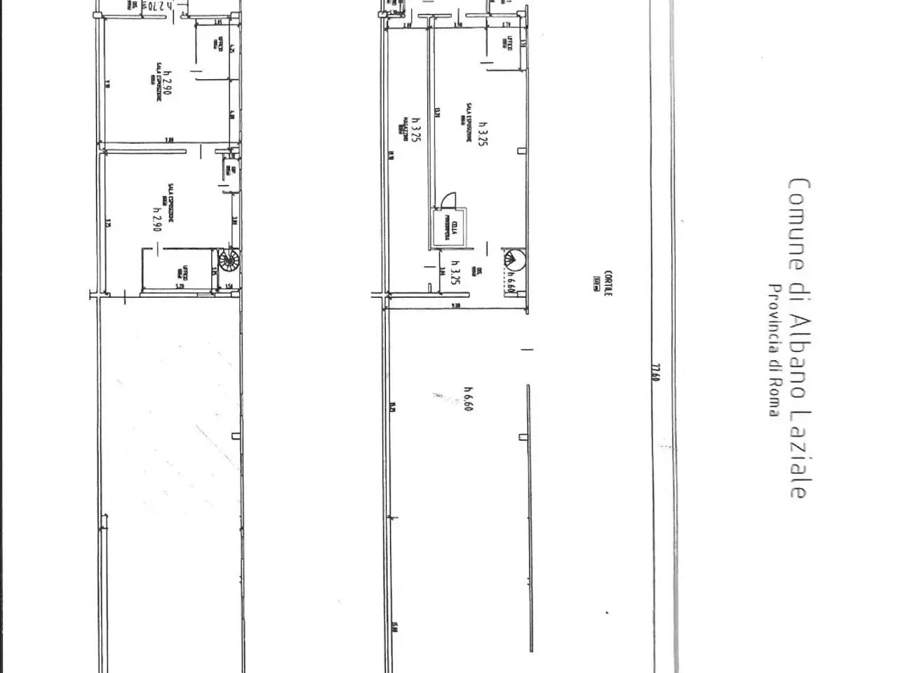 Capannone in Via Ragusa 18, Albano Laziale, {3} - Planimetria 1