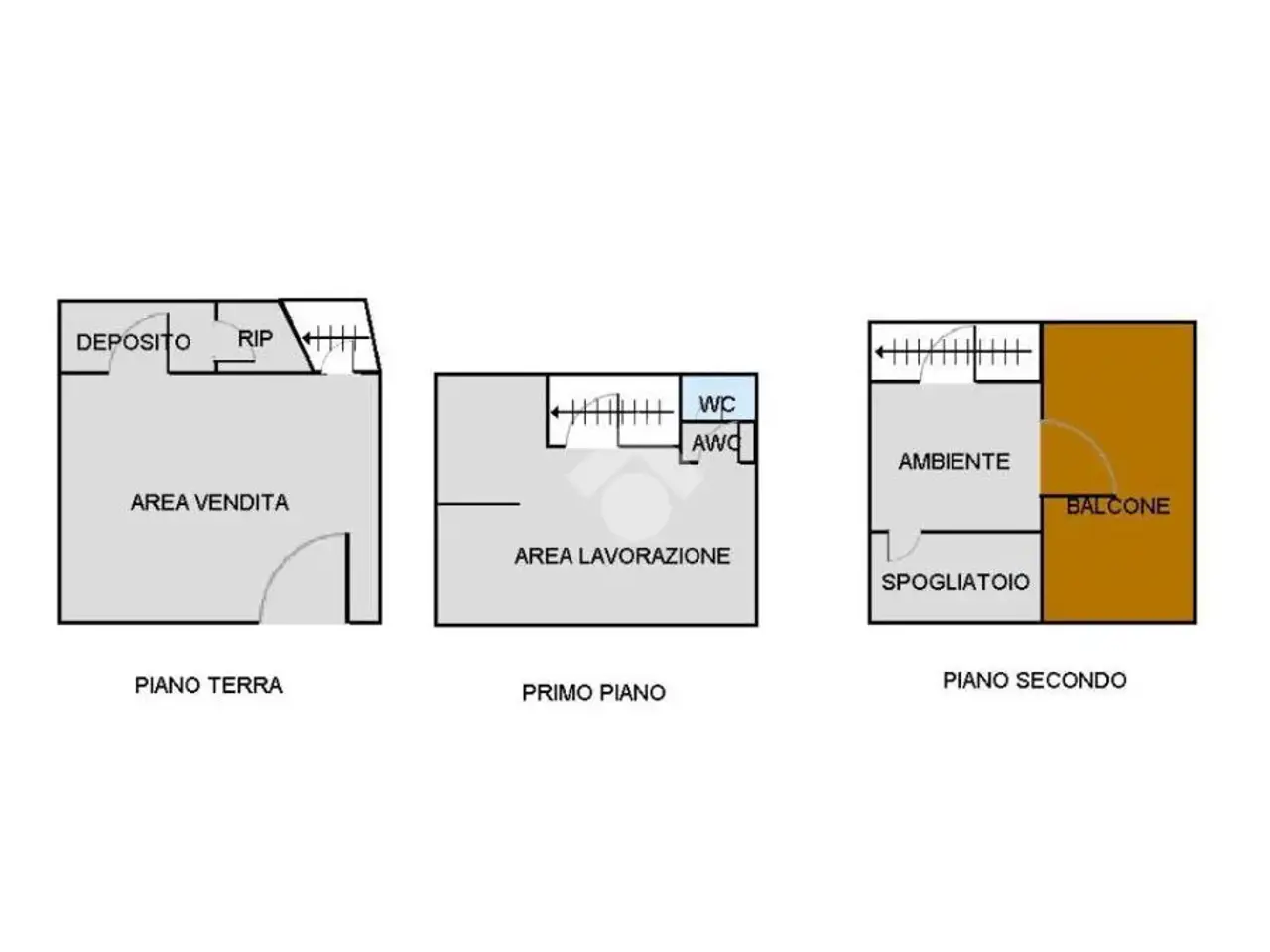 Negozio in Piazza Pittore Renda 51, Alcamo, {3} - Planimetria 1