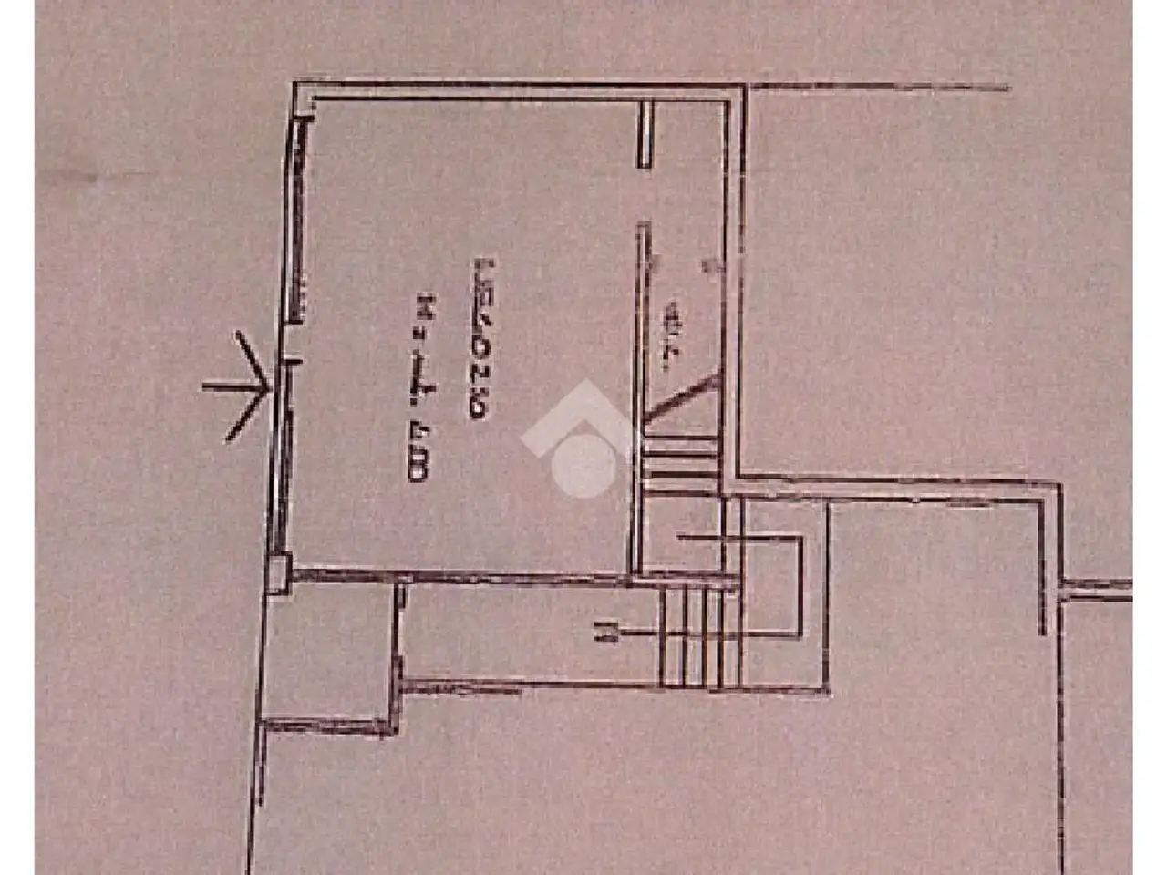 Negozio in Via Cesare Cantù 96, Olginate, {3} - Planimetria 1