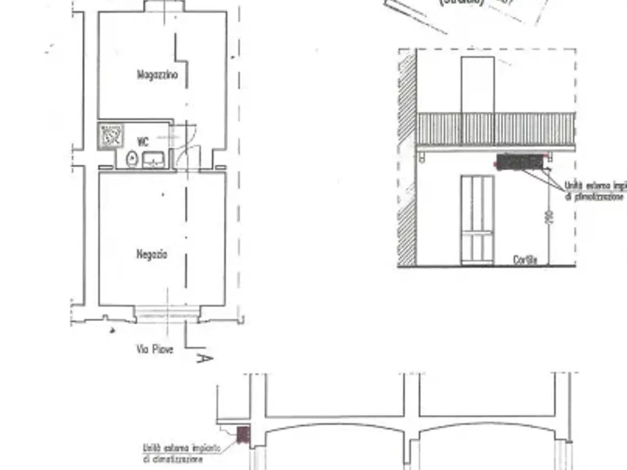 Negozio in Via Piave, Alessandria, {3} - Planimetria 1