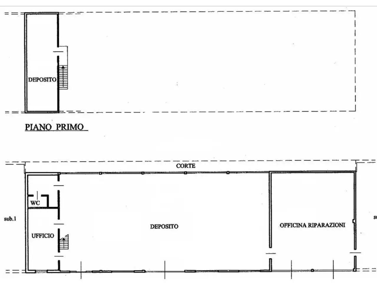 Capannone in V. Duca degli Abruzzi 9, Caluso, {3} - Planimetria 1