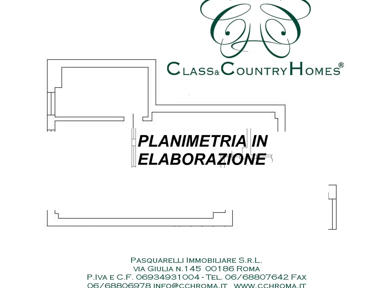 Ufficio in Viale America, Roma, {3} - Planimetria 1