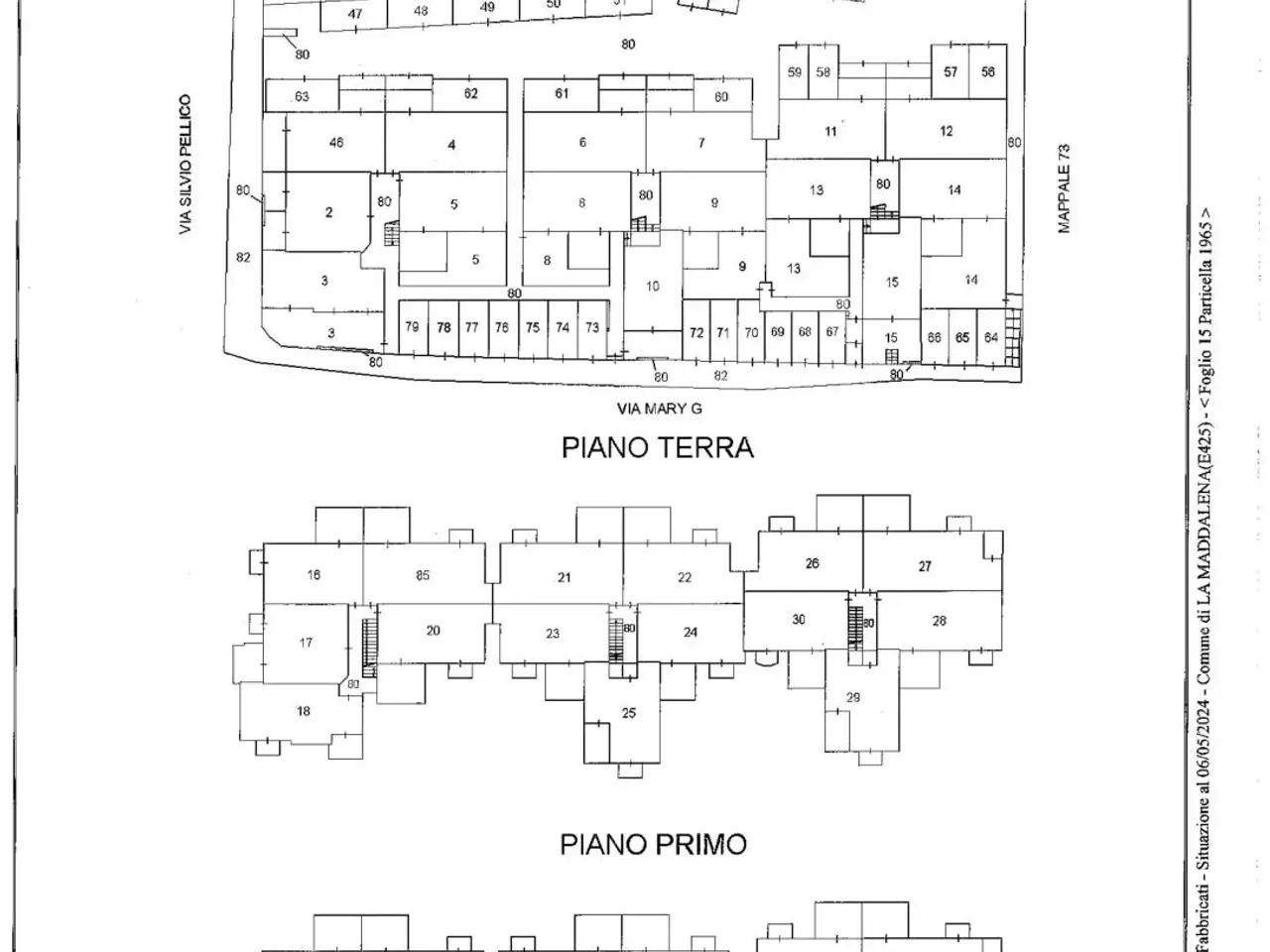 Bilocale in vendita, Via Giuseppe Mary, La Maddalena - Planimetria 1