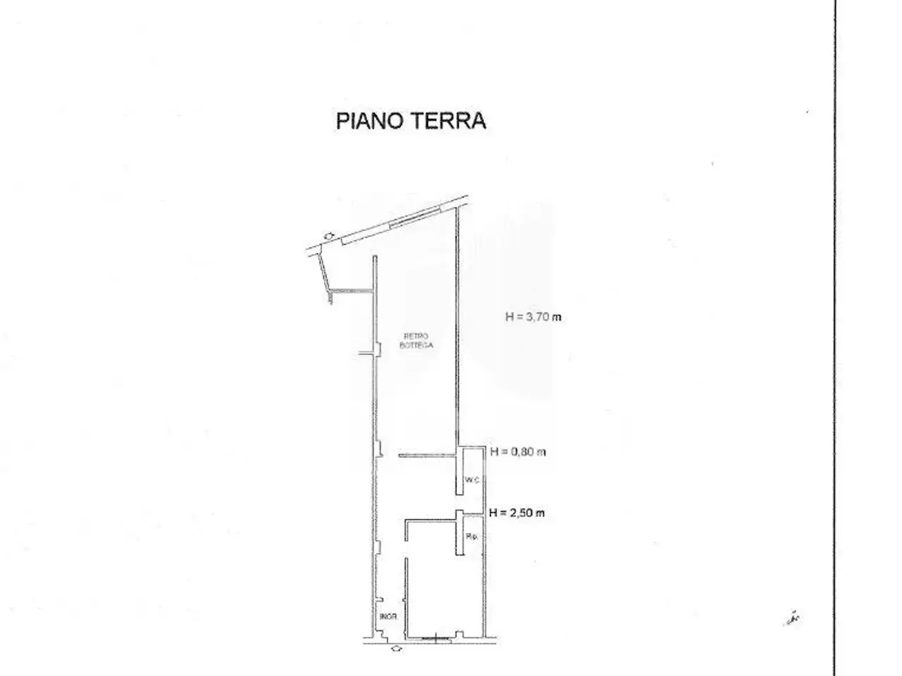 Magazzino in Viale Papa Giovanni Paolo II, Crotone, {3} - Planimetria 1