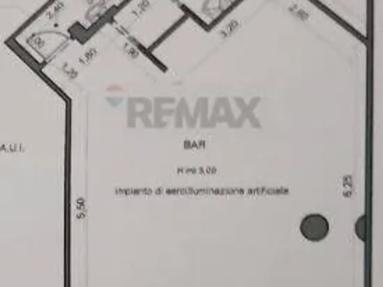 Negozio in Via Marsala 38, Gallarate, {3} - Planimetria 1