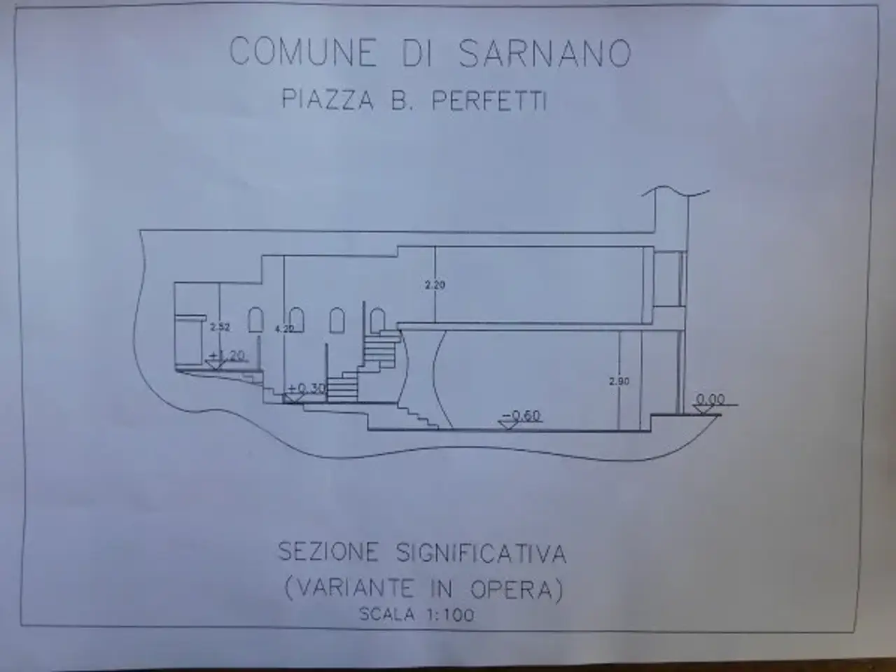 Ristorante in Piazza Benedetto Perfetti 7, Sarnano, {3} - Planimetria 1