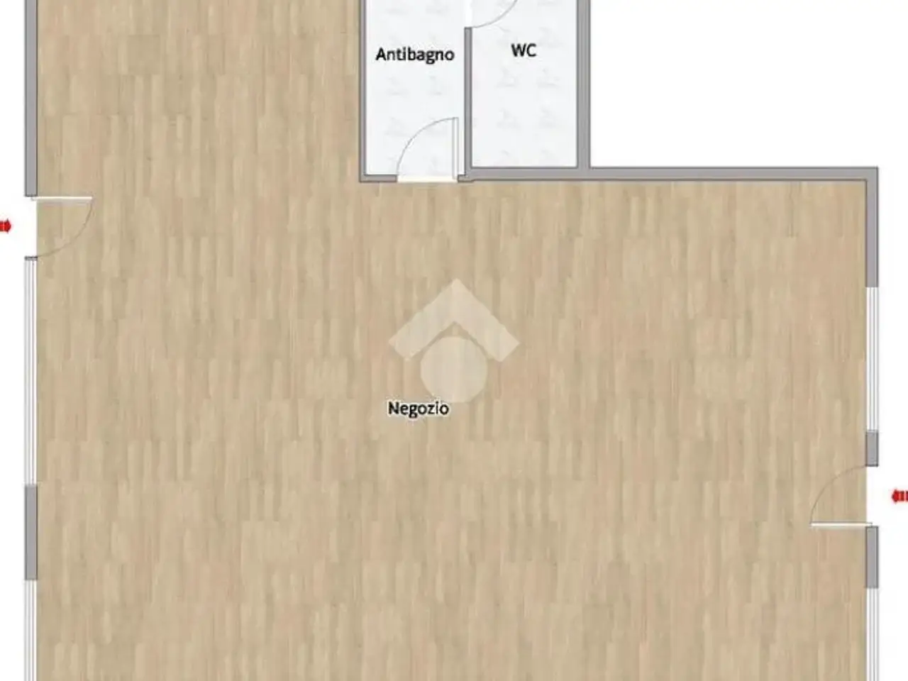 Negozio in Via Roma 15, Vigodarzere, {3} - Planimetria 1
