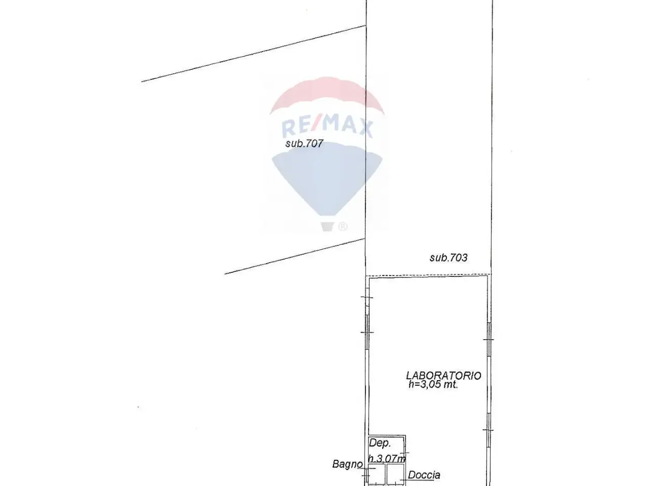 Laboratorio in Via San Giuseppe 3, Castelli Calepio, {3} - Planimetria 1