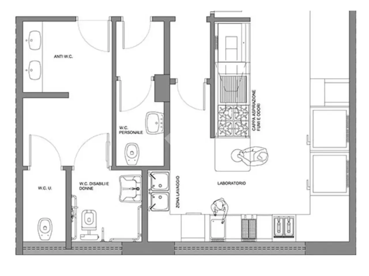 Negozio in Via dell'Olio, Montefalcione, {3} - Planimetria 1