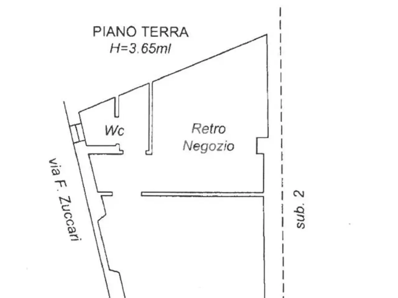 Negozio in Corso Roma 54, Isola Del Liri, {3} - Planimetria 1