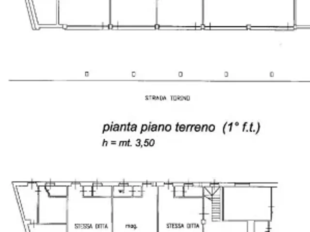 Negozio in Strada Torino 73, Moncalieri, {3} - Planimetria 1