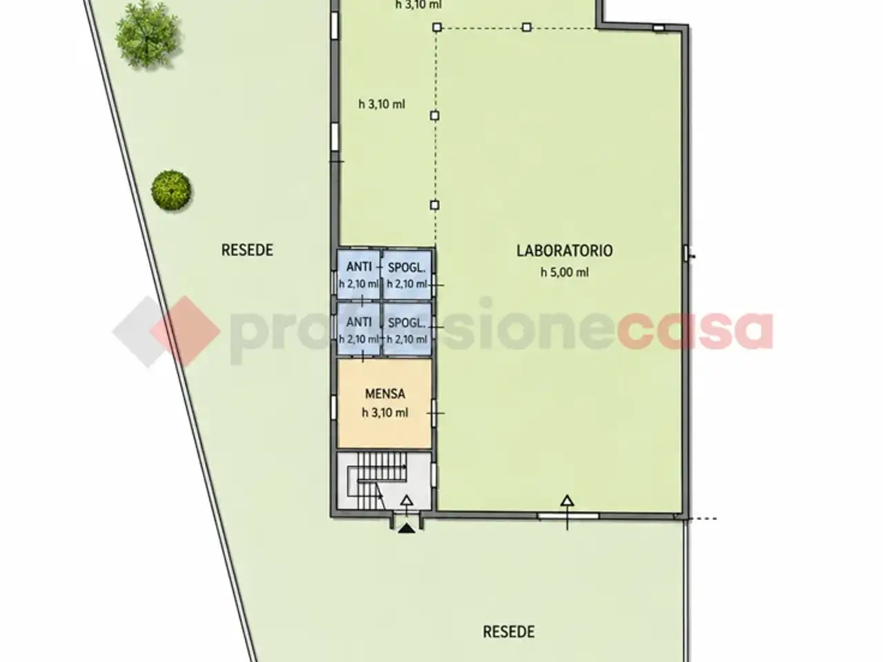 Capannone in Via Amendola, Signa, {3} - Planimetria 1