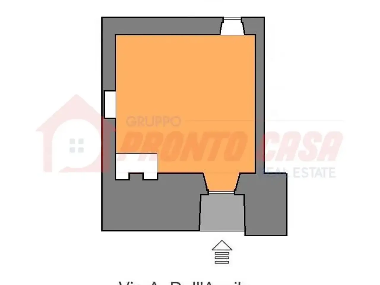 Agriturismo in Via dell'Aquila 43, Vico Del Gargano, {3} - Planimetria 1
