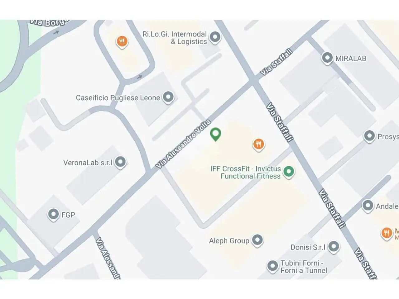 Capannone in Via Alessandro Volta 1, Villafranca Di Verona, {3} - Planimetria 1