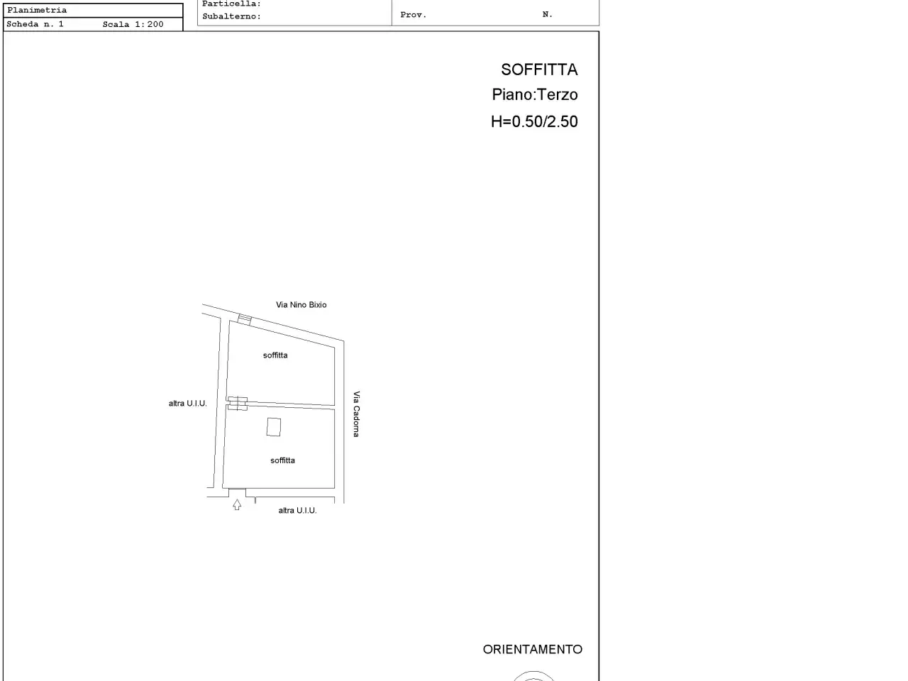 Magazzino in Largo Verzaschi, Nepi, {3} - Planimetria 1