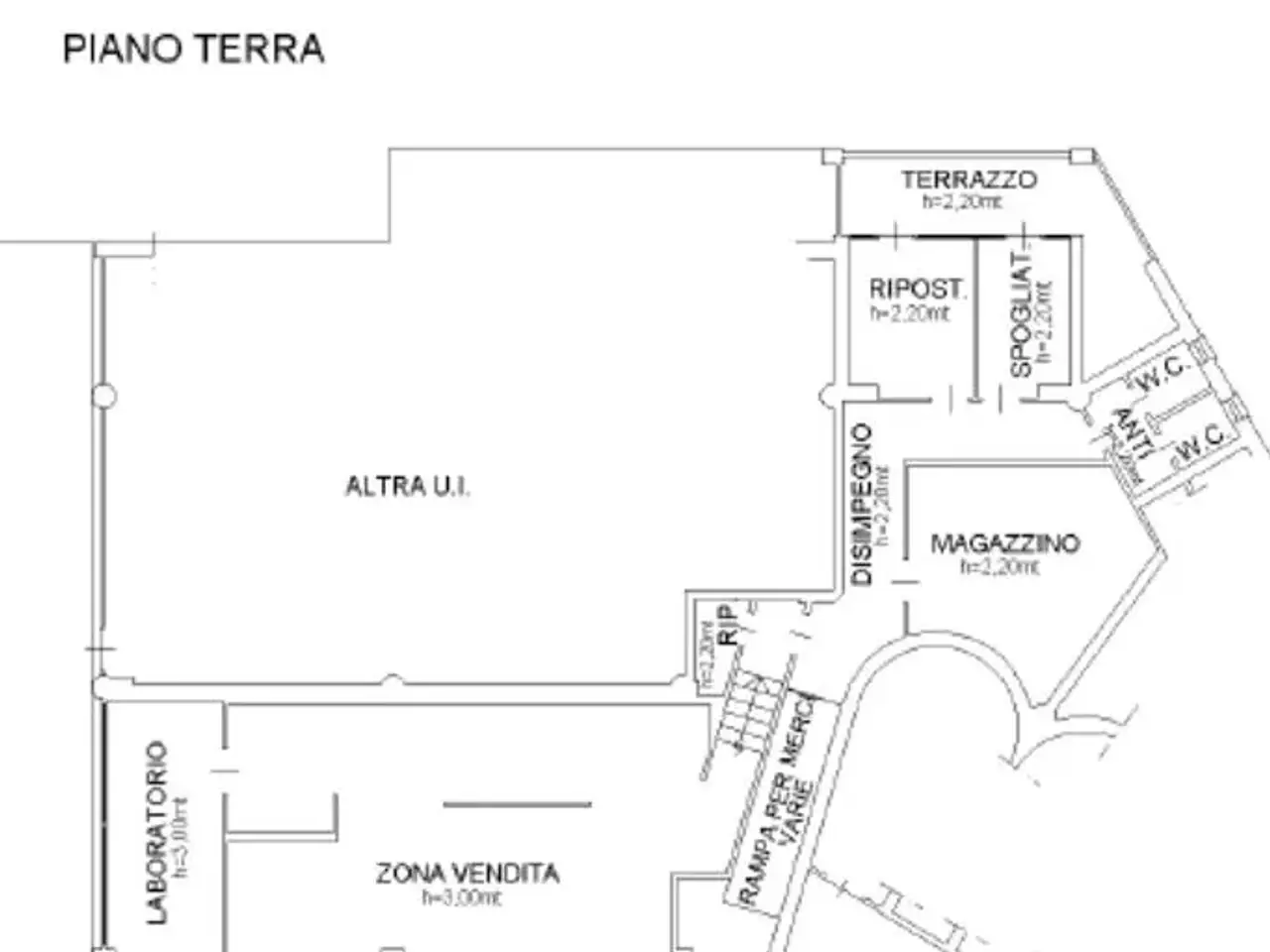 Negozio in Via Florida 12, San Polo Di Piave, {3} - Planimetria 1