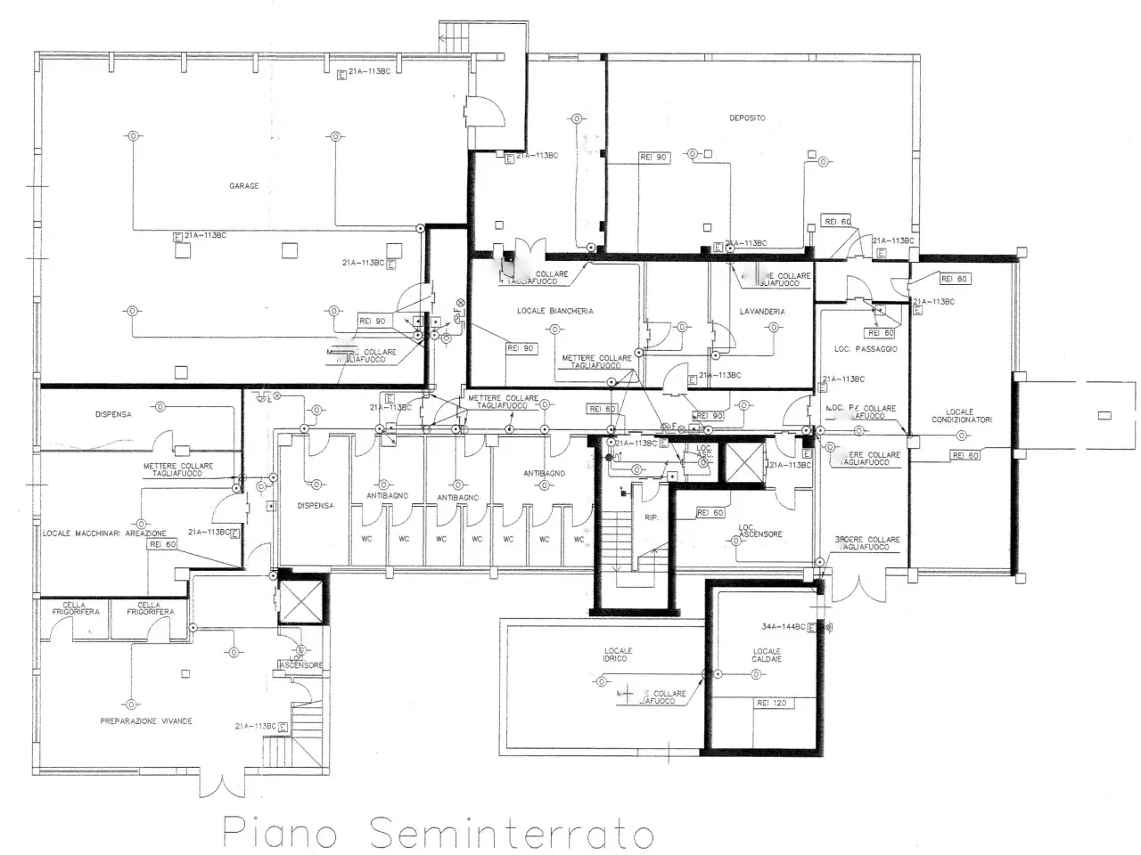 Hotel in , Corridonia, {3} - Planimetria 1