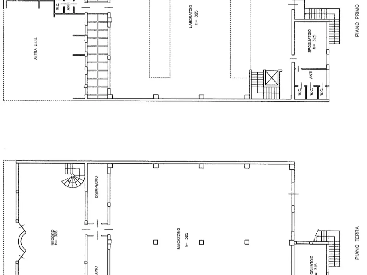 Capannone in Via Roma 1, Mirano, {3} - Planimetria 1