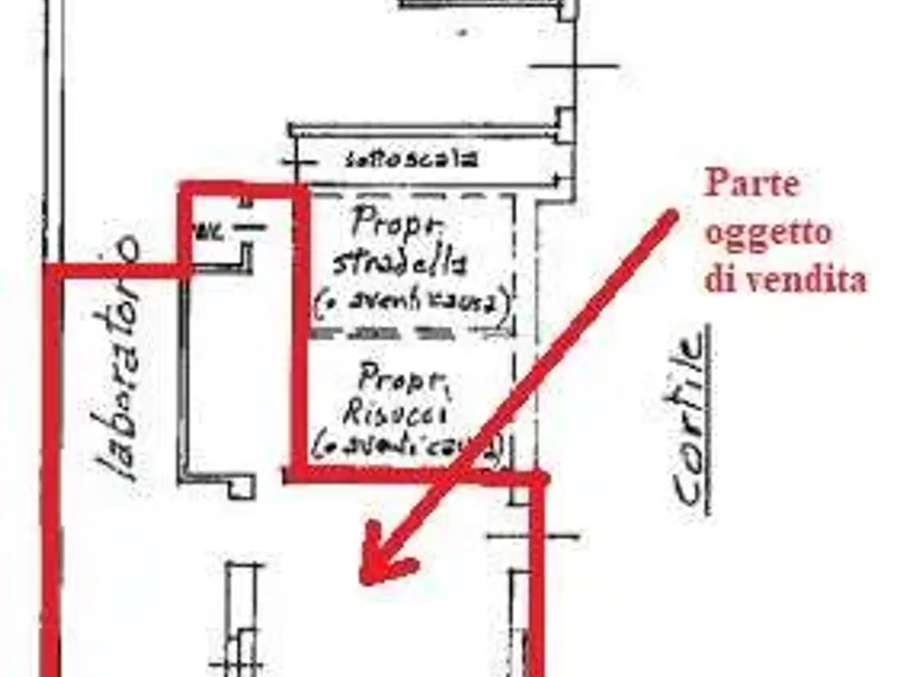 Palazzina commerciale in Via del Carmine, Torino, {3} - Planimetria 1