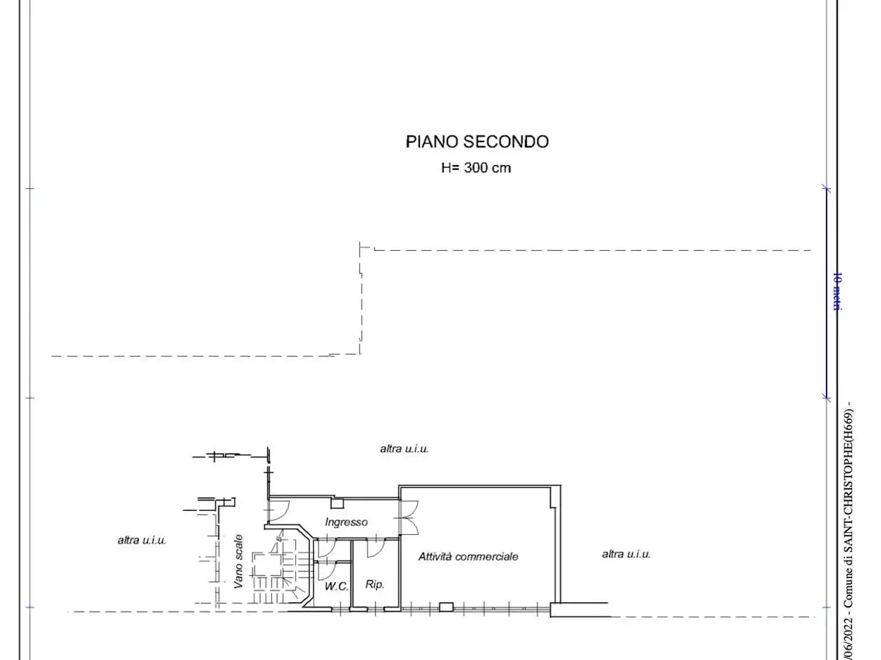 Ufficio in Località Grand Chemin  187, Saint Christophe, {3} - Planimetria 1