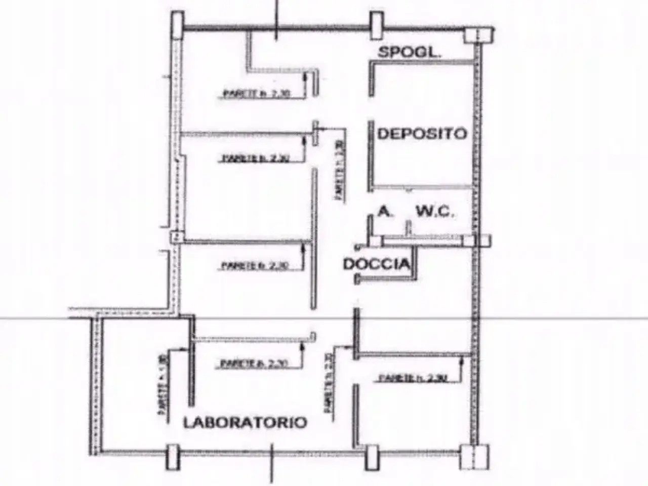 Negozio in Via Romolo Murri 23, Ravenna, {3} - Planimetria 1