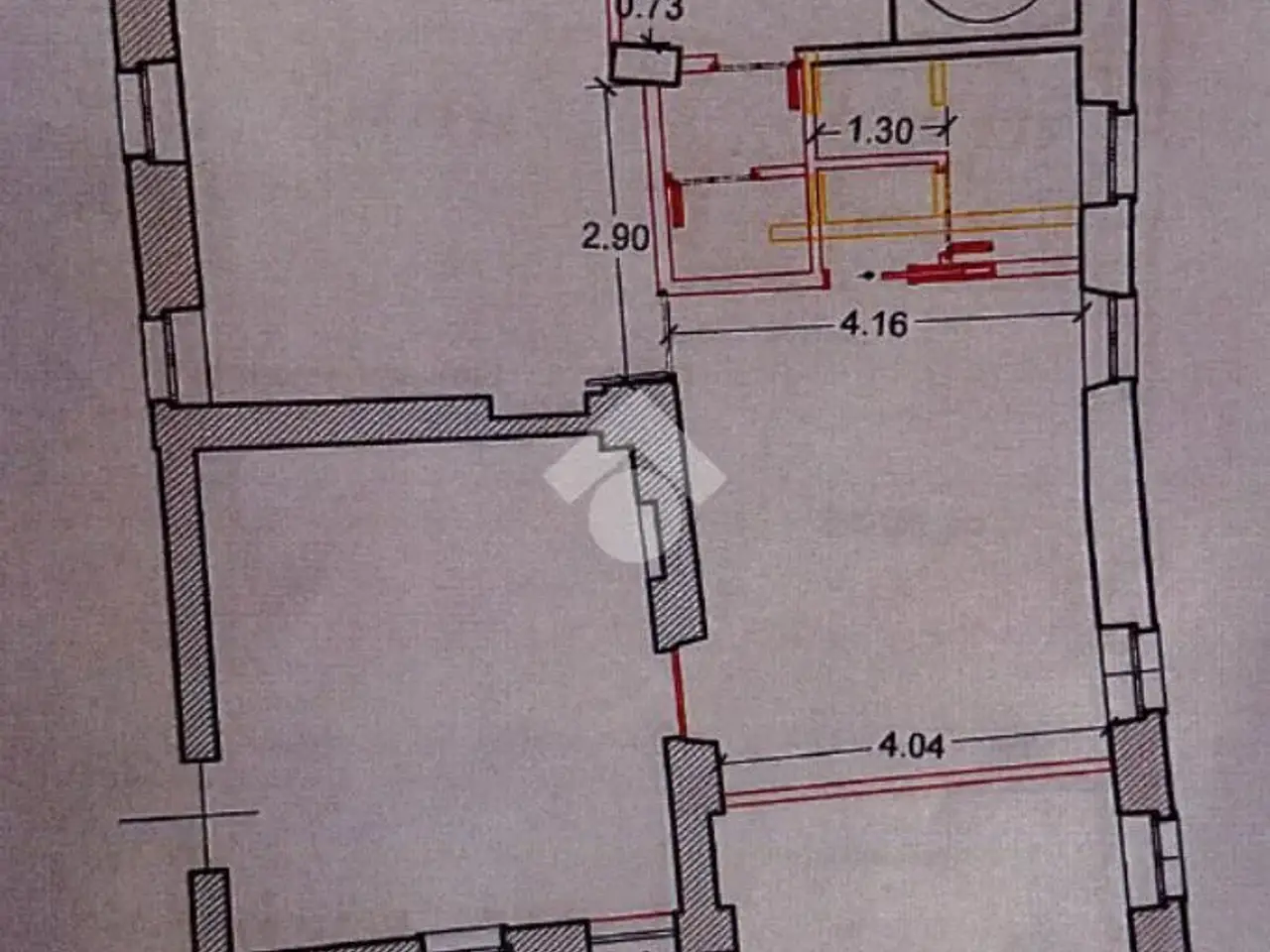 Ufficio in Via Giacomo Matteotti 40, Crema, {3} - Planimetria 1