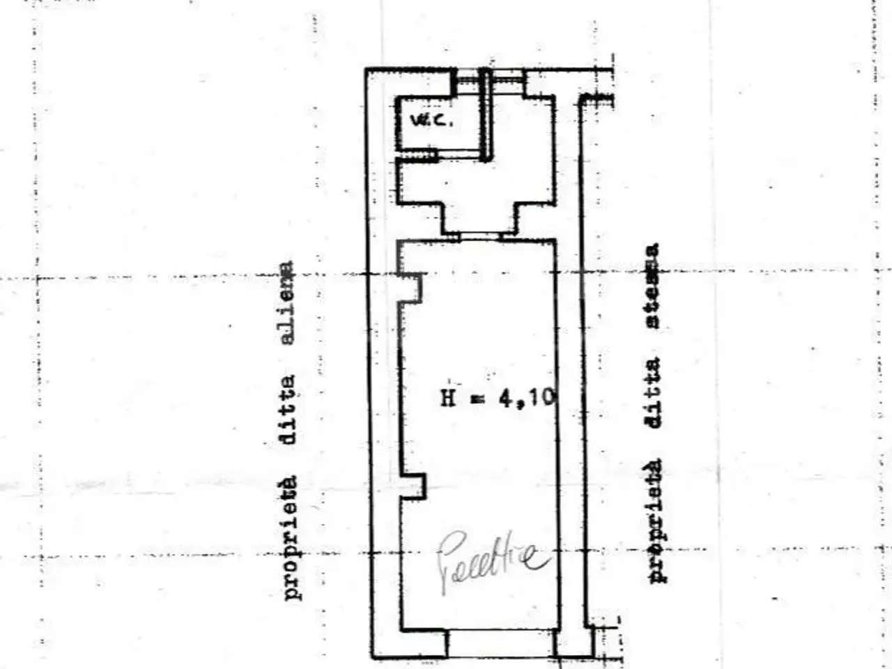 Negozio in Corso Vittorio Emanuele 648, Napoli, {3} - Planimetria 1