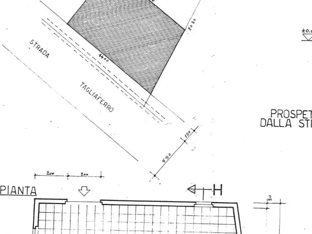 Magazzino in Via Tagliaferro 60, Moncalieri, {3} - Planimetria 1