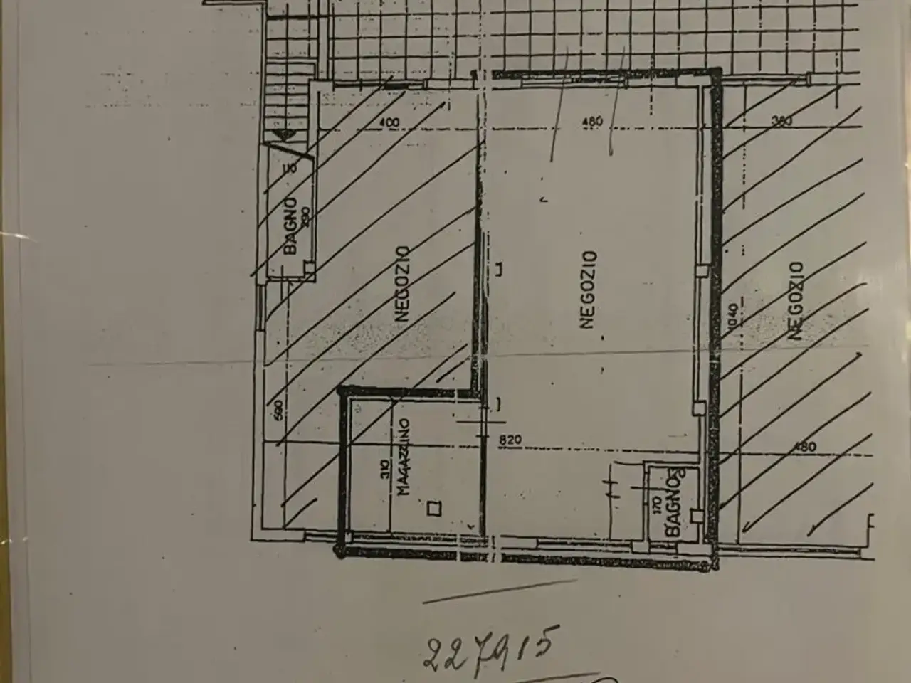 Ufficio in Via Papa Giovanni XXIII 56, Sant'Elpidio A Mare, {3} - Planimetria 1