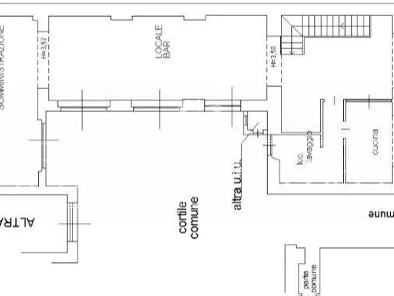 Negozio in , Milano, {3} - Planimetria 1