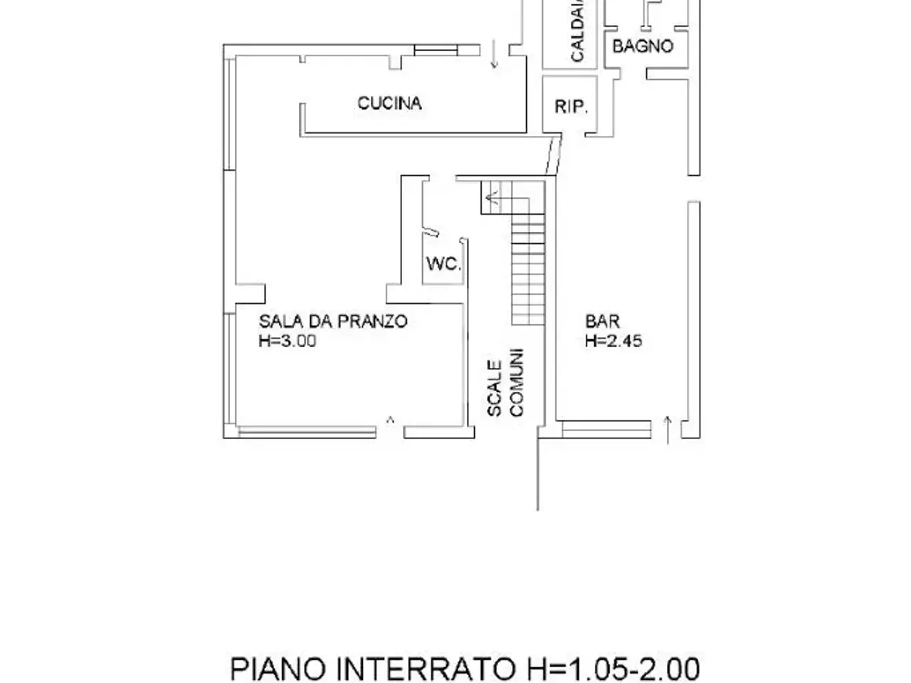 Negozio in Corso Roma 250, Aprica, {3} - Planimetria 1