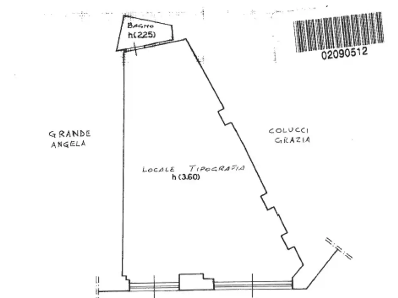 Laboratorio in Via Carlo Pisacane 6-8, Martina Franca, {3} - Planimetria 1