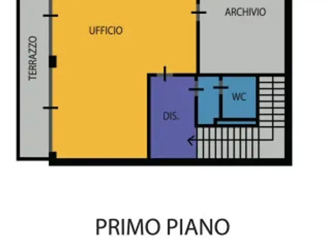 Negozio in Via Balzella, Forli', {3} - Planimetria 1