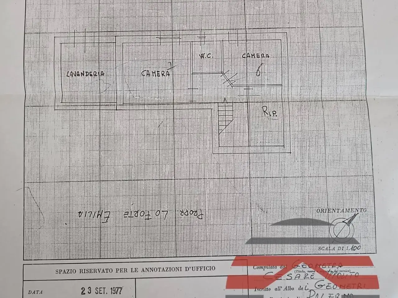 Villa in vendita, Lungomare Cristoforo Colombo 750, Palermo - Planimetria 1