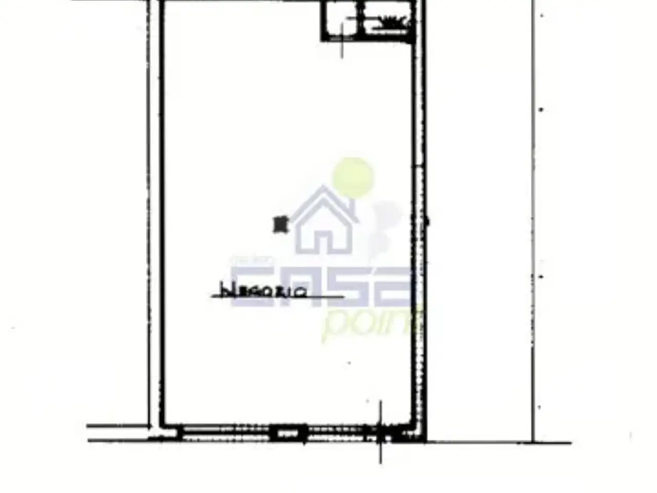 Negozio in Via Garibaldi, Viadana, {3} - Planimetria 1
