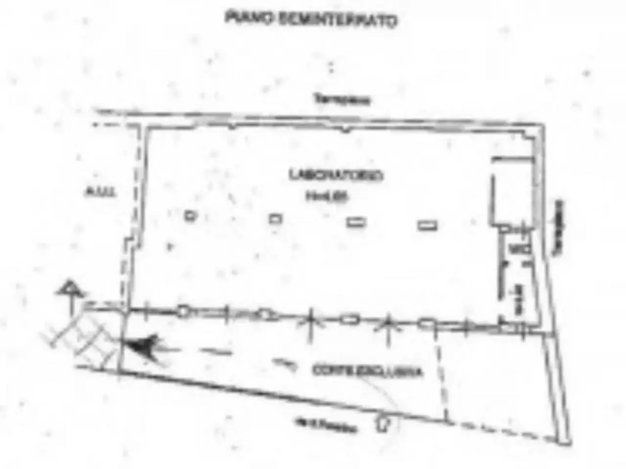 Laboratorio in Via San Filippo Neri, Lumezzane, {3} - Planimetria 1