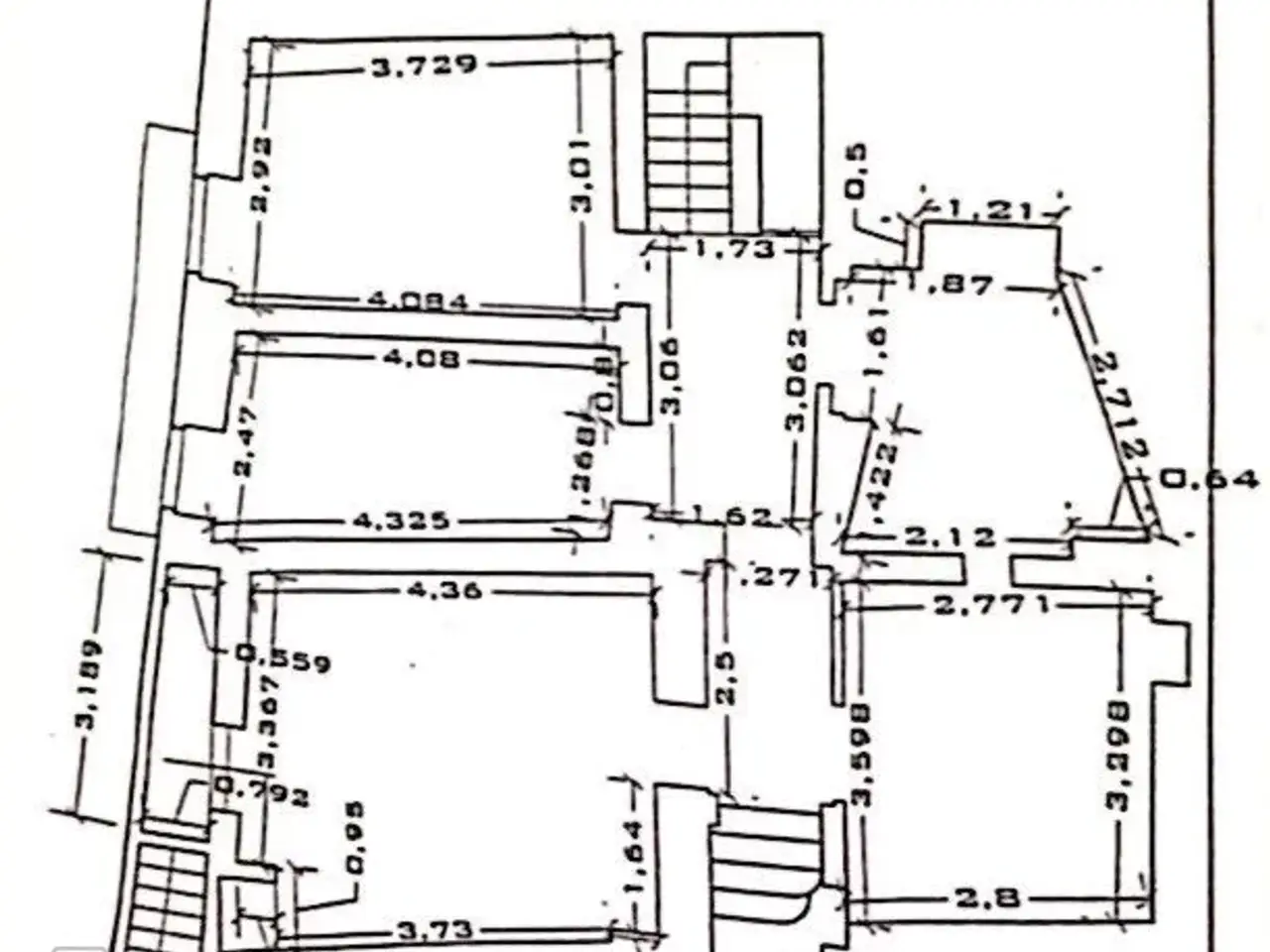 Palazzina commerciale in Via Cattedrale 6, Ostuni, {3} - Planimetria 1