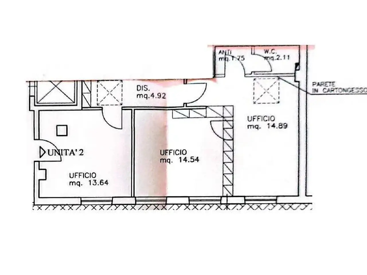 Ufficio in , Cattolica, {3} - Planimetria 1