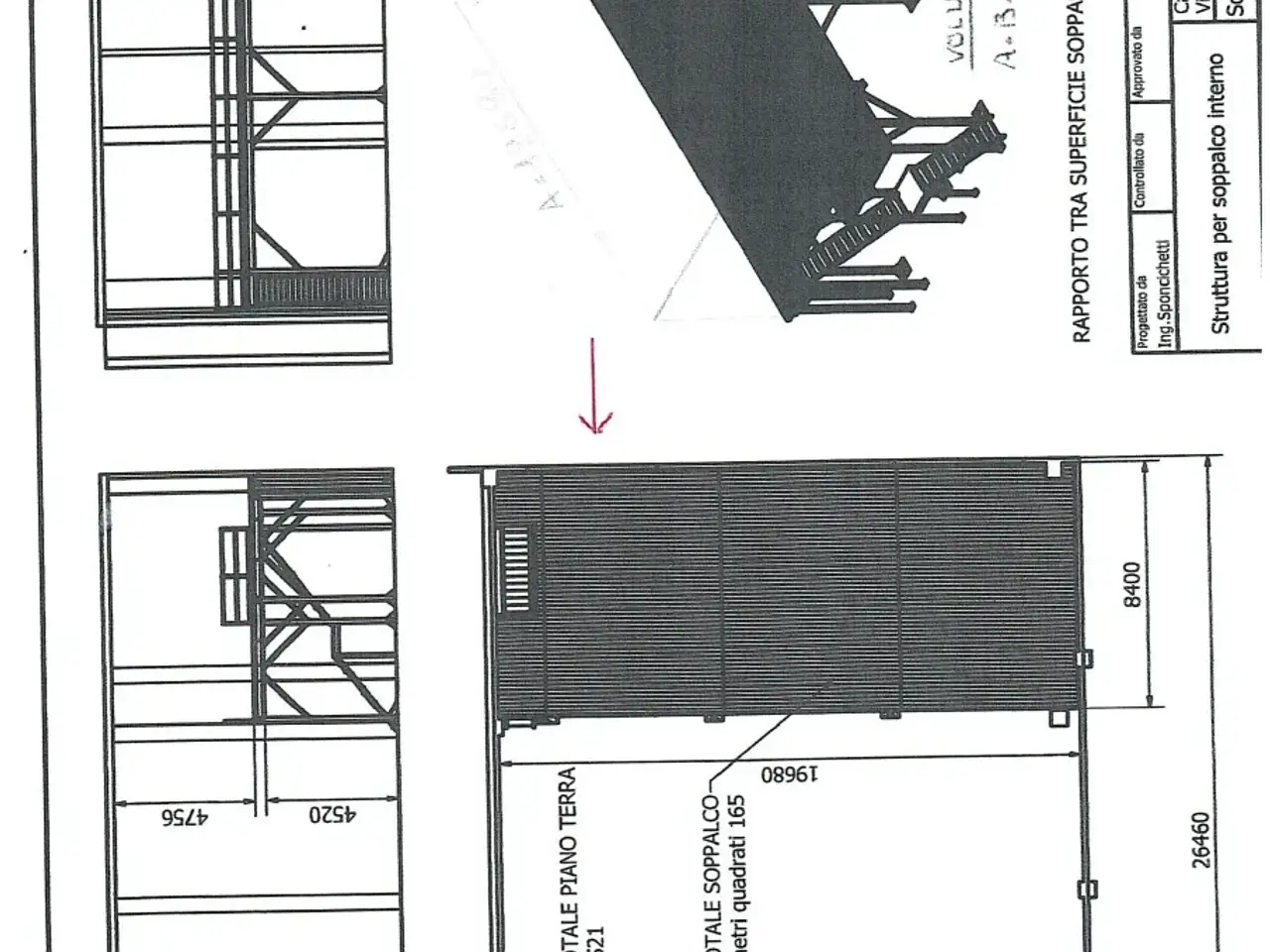 Capannone in Via Pecorina, Sarzana, {3} - Planimetria 1