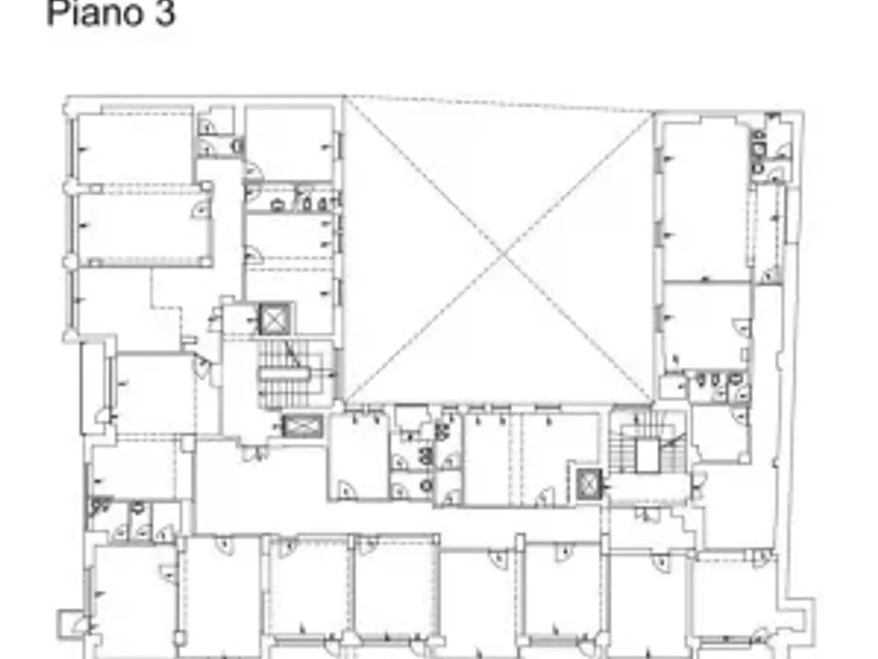 Ufficio in Via Flaminia 53, Roma, {3} - Planimetria 1