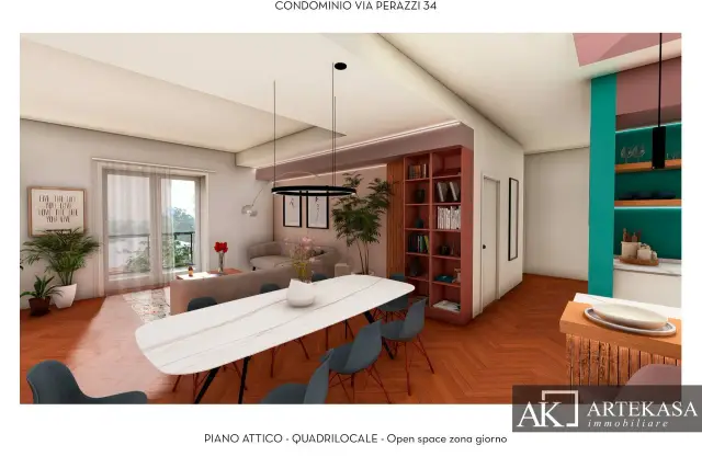 Attico in vendita, Via Costantino Perazzi 34, Novara - Foto 1