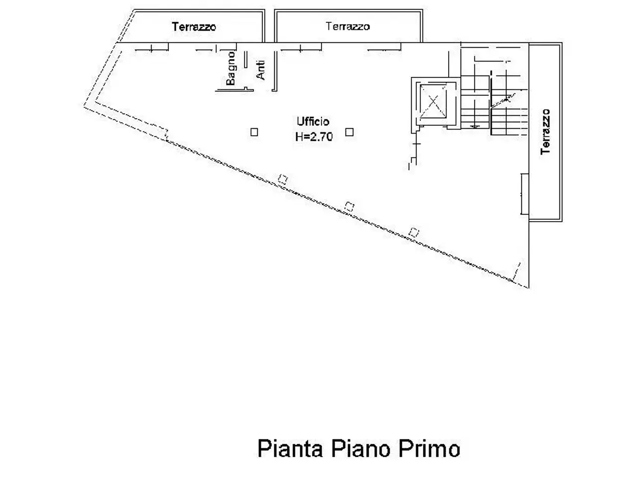 Studio in , Imola, {3} - Planimetria 1