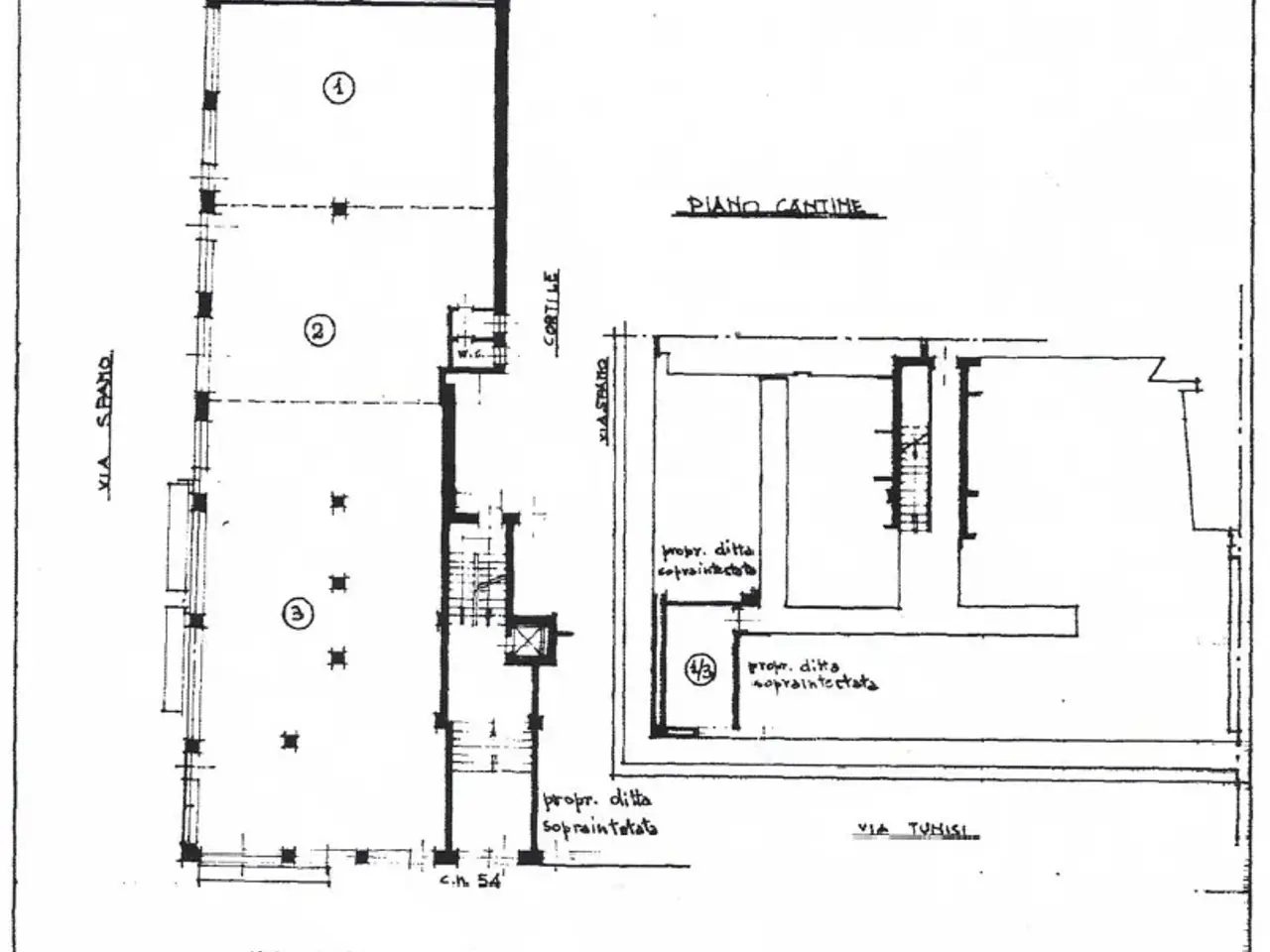 Negozio in Via Tunisi 54, Torino, {3} - Planimetria 1