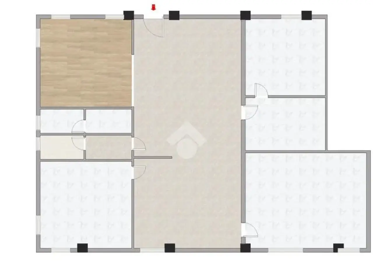 Negozio in Via Straelle 8, Campodarsego, {3} - Planimetria 1