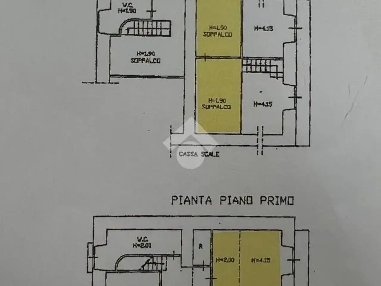 Ufficio in Corso Meridionale 39, Napoli, {3} - Planimetria 1
