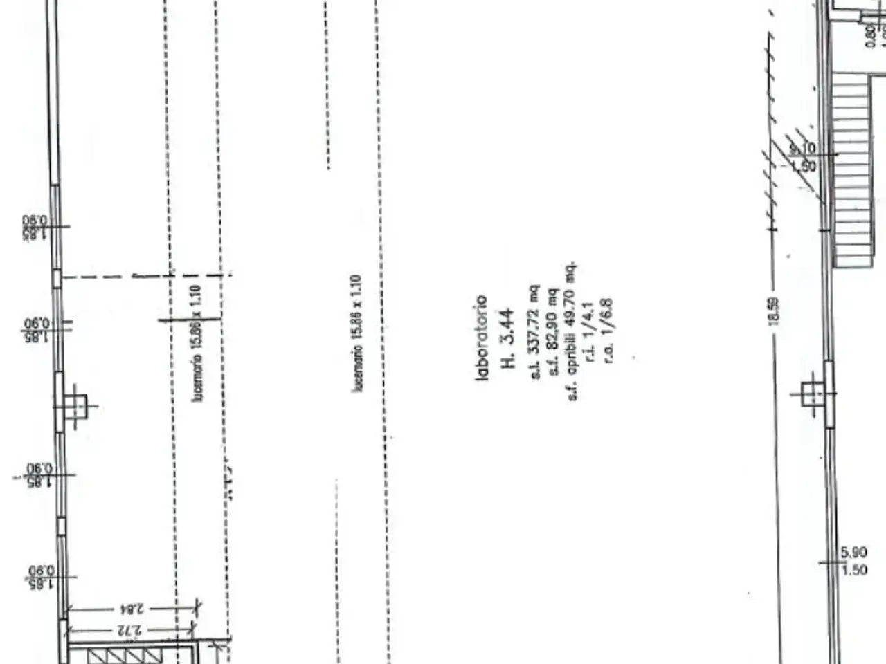 Ufficio in Via Artigianato, Agrate Brianza, {3} - Planimetria 1